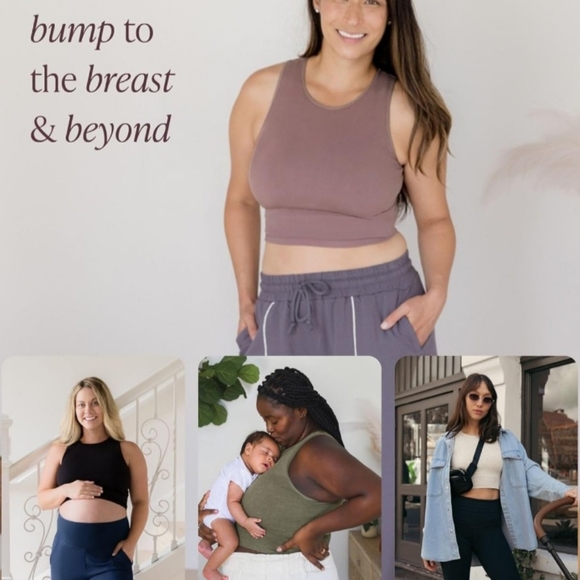 Kindred Bravely Maternity And Nursing Longline Bra Top XL Busty - Picture 6 of 7